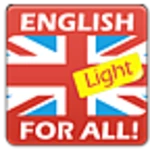 english for all! light android application logo